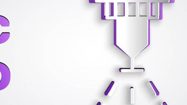 剪纸消防喷淋系统图标孤立上图片下载