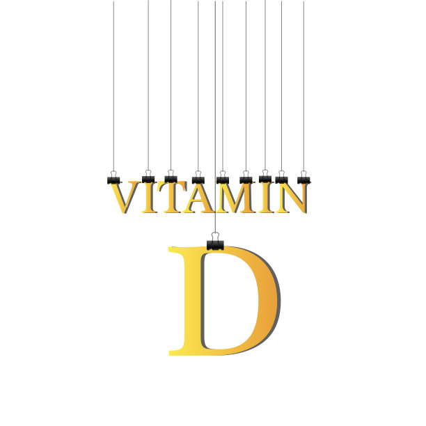 维生素D与太阳相伴。矢量插图。矢量图图片下载