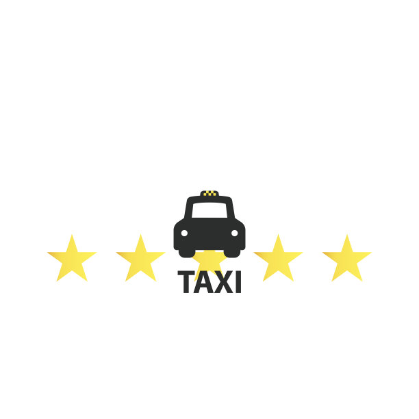 出租车服务矢量图标。出租车地图指针，出租车标志。出租车服务图标设置。矢量图图片下载