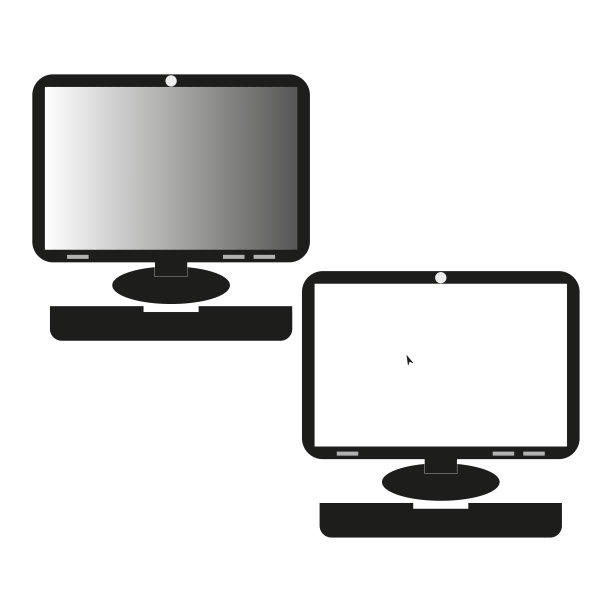 监控图标。平板电脑象征。矢量插图。股票的形象。图片下载