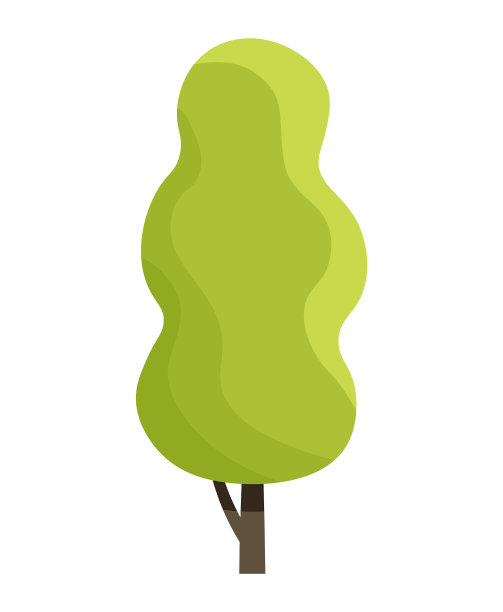 绿色的树图标图片下载