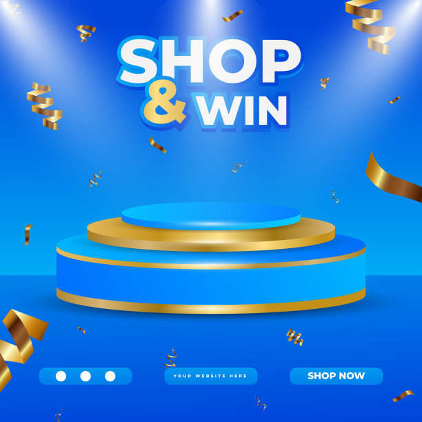 购买并赢得社交媒体比赛横幅的模板图片下载