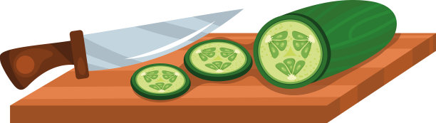 刀切黄瓜图片下载