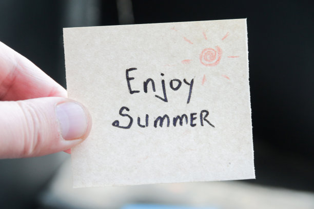 享受夏天创意图片下载