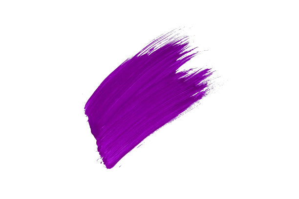 紫色-紫色水彩笔刷或笔画在白色背景上，抽象的颜色图片下载