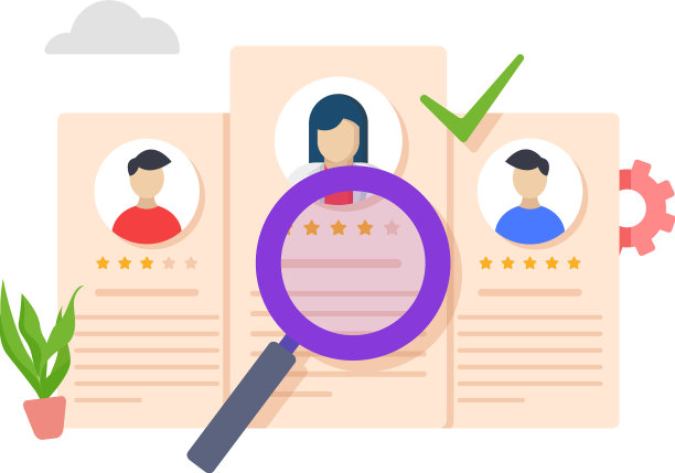 人力资源管理及招聘面试图片下载