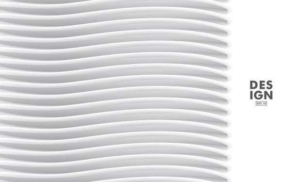 摘要三维背景以白色形状形成三维表面，现代壁纸背景纹理设计图片下载