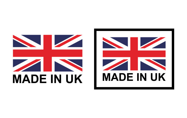 套英国制造的印章产品标签标签标志图片下载