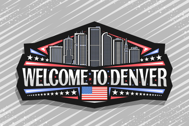 标志在丹佛图片下载