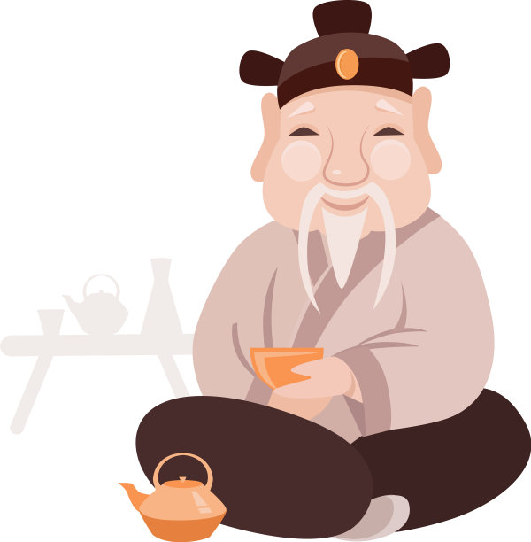 东方老人用茶图片下载