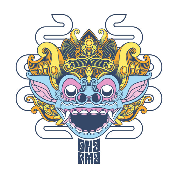 巴厘岛巴龙语图片下载