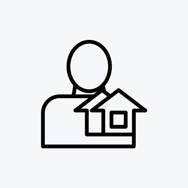 图标经纪人适合教育标志线图片下载