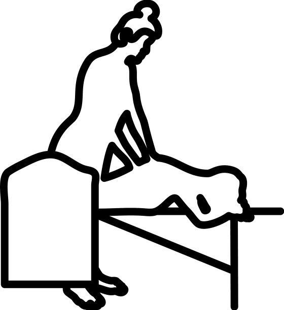 女人按摩图标图片下载