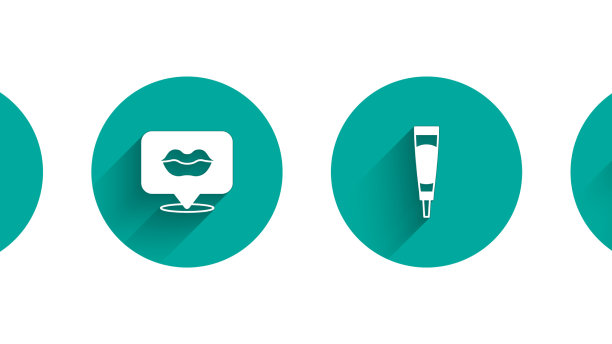 设置微笑唇霜或乳液化妆品管图片下载