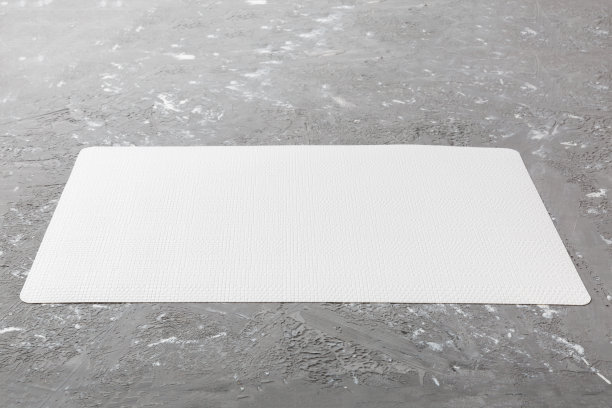 水泥背景上食品桌布的透视图。为你的设计留出空间图片下载