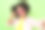 照片漂亮开朗的女士手触摸眼镜牙齿微笑自拍孤立的绿色背景图片下载