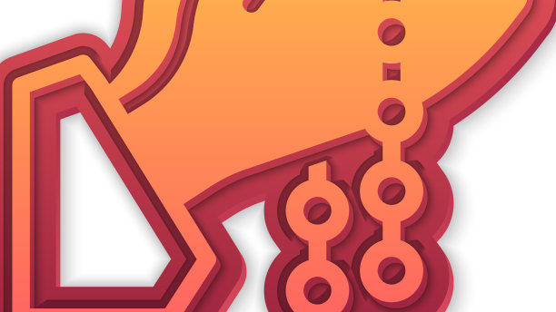 金色的手在祈祷的位置与念珠图标图片下载