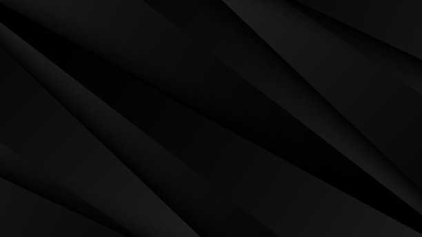 抽象三维现代黑色斜条纹层图片下载