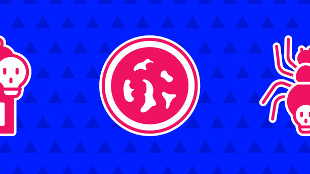 在培养皿中放置细菌烧杯有毒液体图片下载