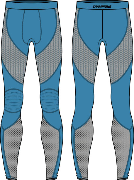 运动跑步紧身衣打底裤设计平图片下载