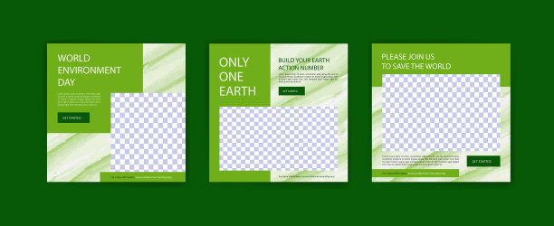 世界环境日的教育和运动图片下载