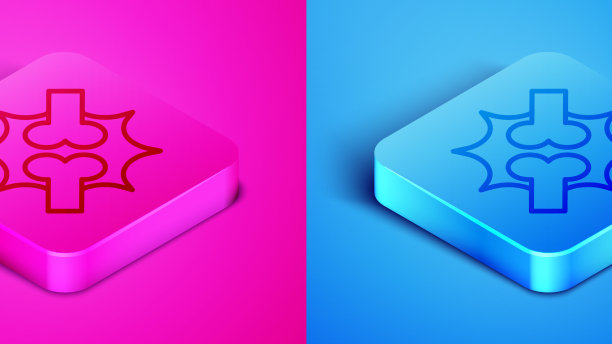 关节疼痛等长线，膝关节疼痛图标孤立图片下载