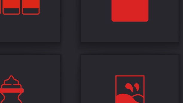 将牛奶瓶和奶昔图标放置在玻璃上图片下载