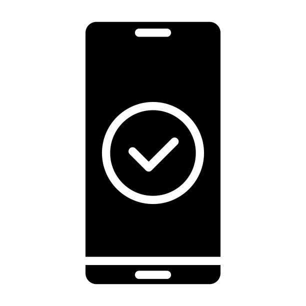 白色背景上隔离的智能手机矢量字形图标。用于Web、移动应用程序和UI设计的智能手机库存矢量图标图片下载