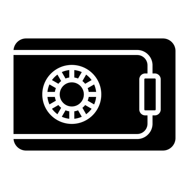 安全框向量字形图标孤立在白色背景。安全股票矢量图标的网页，移动应用程序和UI设计图片下载