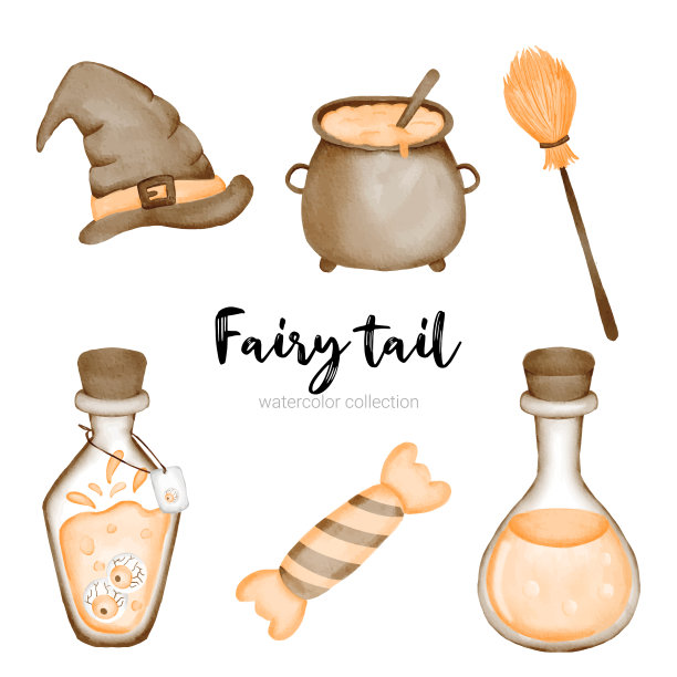 集童话人物、神话物品元素于一身。图片下载