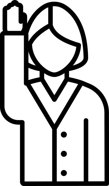 投票女士图标图片下载