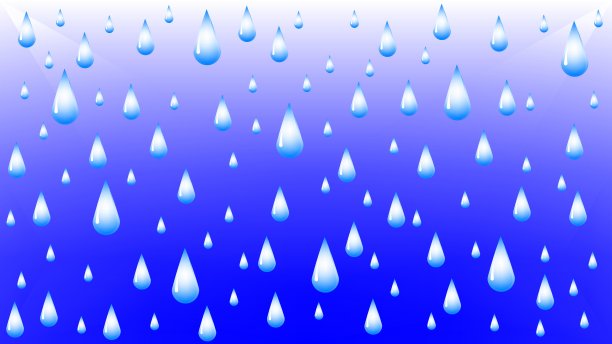 雨滴在蓝天背景图片下载