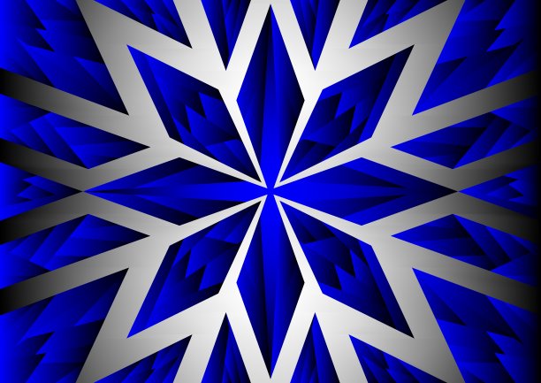 几何蓝钻石图片下载