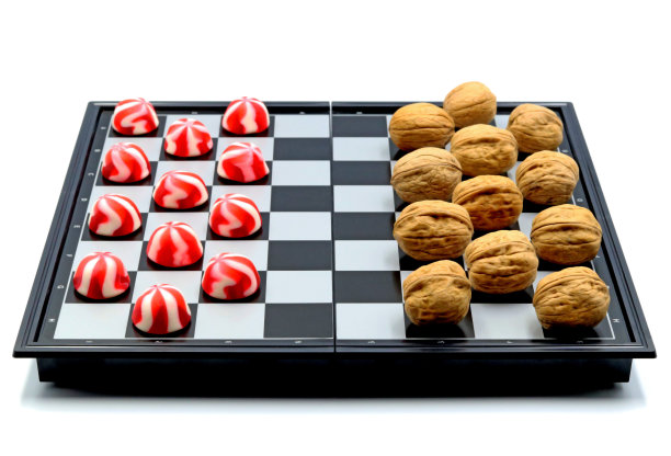 健康食品和营养食品的概念Vs快餐和甜食图片下载