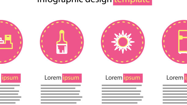 设置线晒冰箱油漆刷和货物图片下载