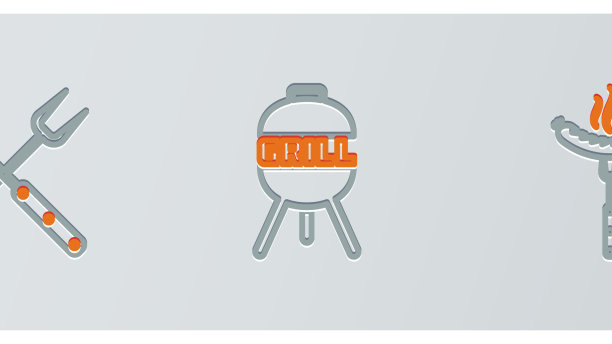 把香肠放在叉和刀上图片下载