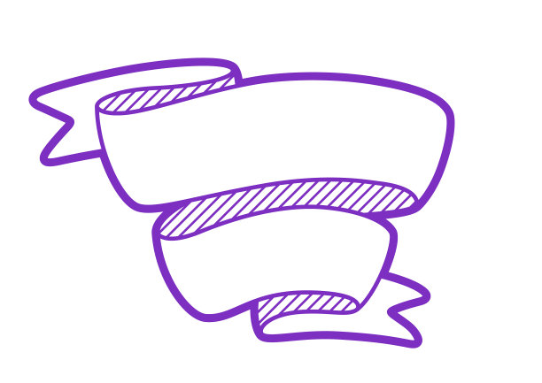 装饰的彩带横幅在图片下载