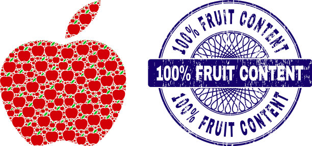 苹果分形组成的苹果项目和图片下载