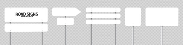 各种道路交通标志公路路牌上图片下载