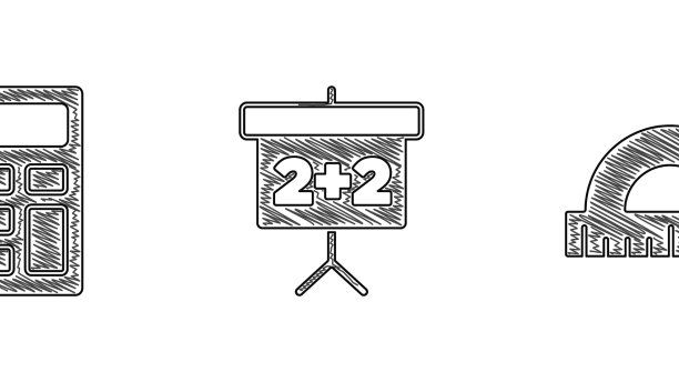 设置黑板上√x字形PI符号图片下载