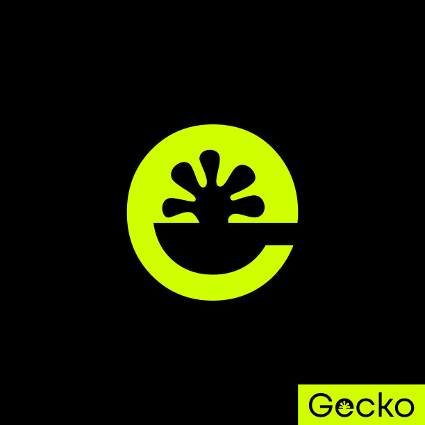 字母e无衬线字体与壁虎手在里面图片下载