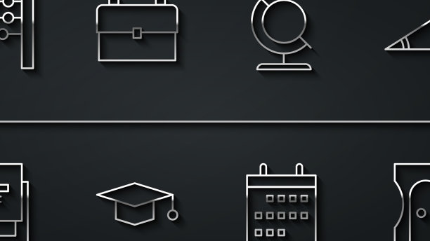 定线算盘书锐角日历图片下载