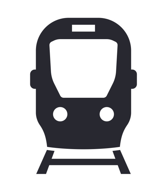 有轨电车地铁有轨电车矢量图标图片下载