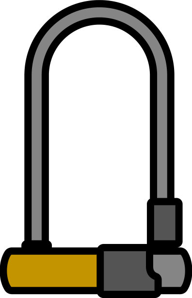 自行车锁图标图片下载