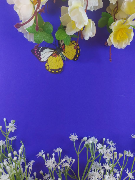 便条纸上的花。图片下载