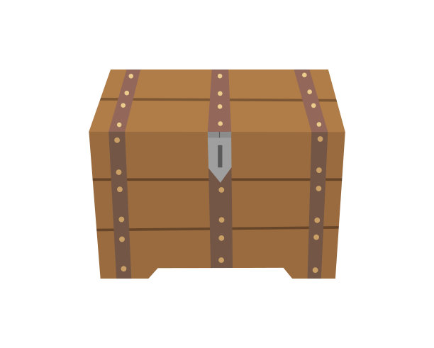 古代的宝箱还是海盗封闭的宝箱图片下载