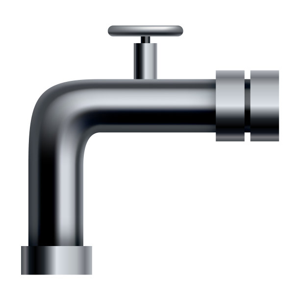 金属管道和连接的工业管道图片下载