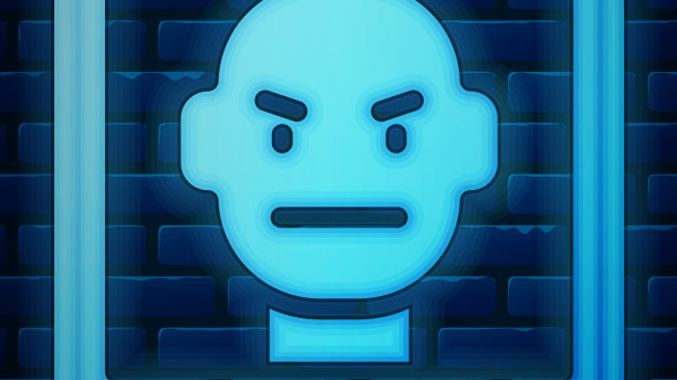 发光的霓虹灯想要海报图标孤立的砖图片下载