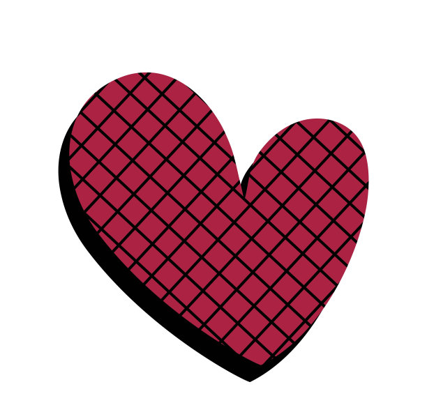 手绘的心图片下载