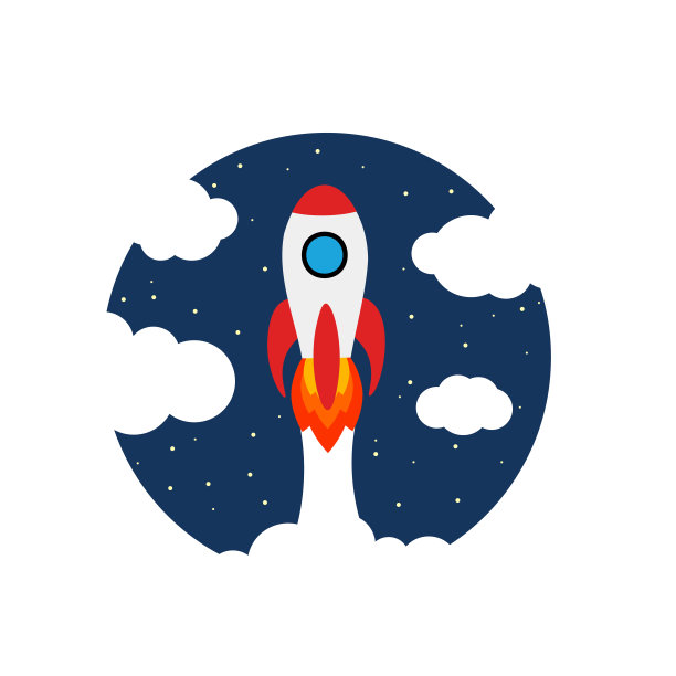 乘火箭或航天飞机到太空旅行图片下载